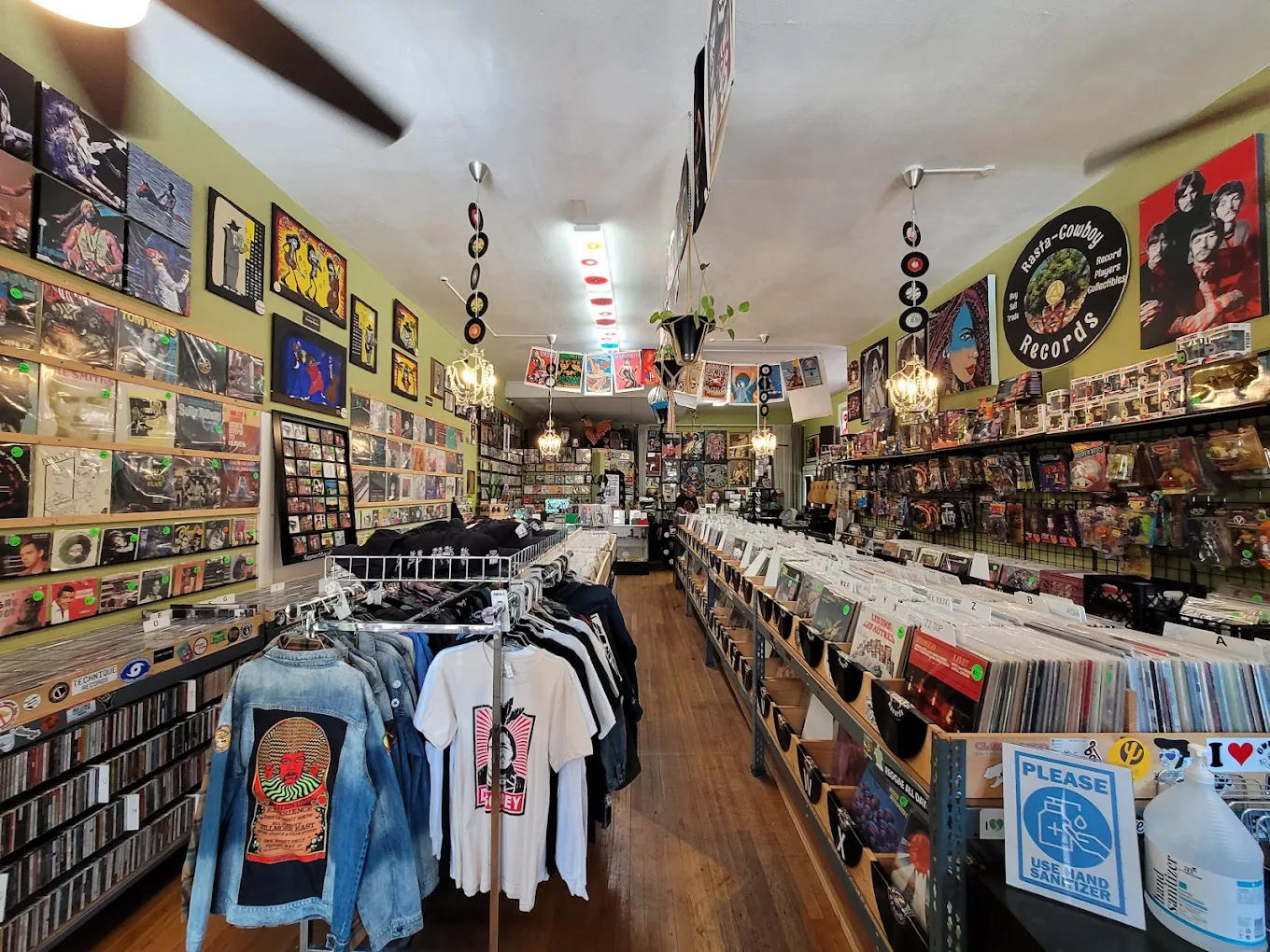 Rasta Cowboy Records — Vinyl, collectibles & local art, Old Town Tustin