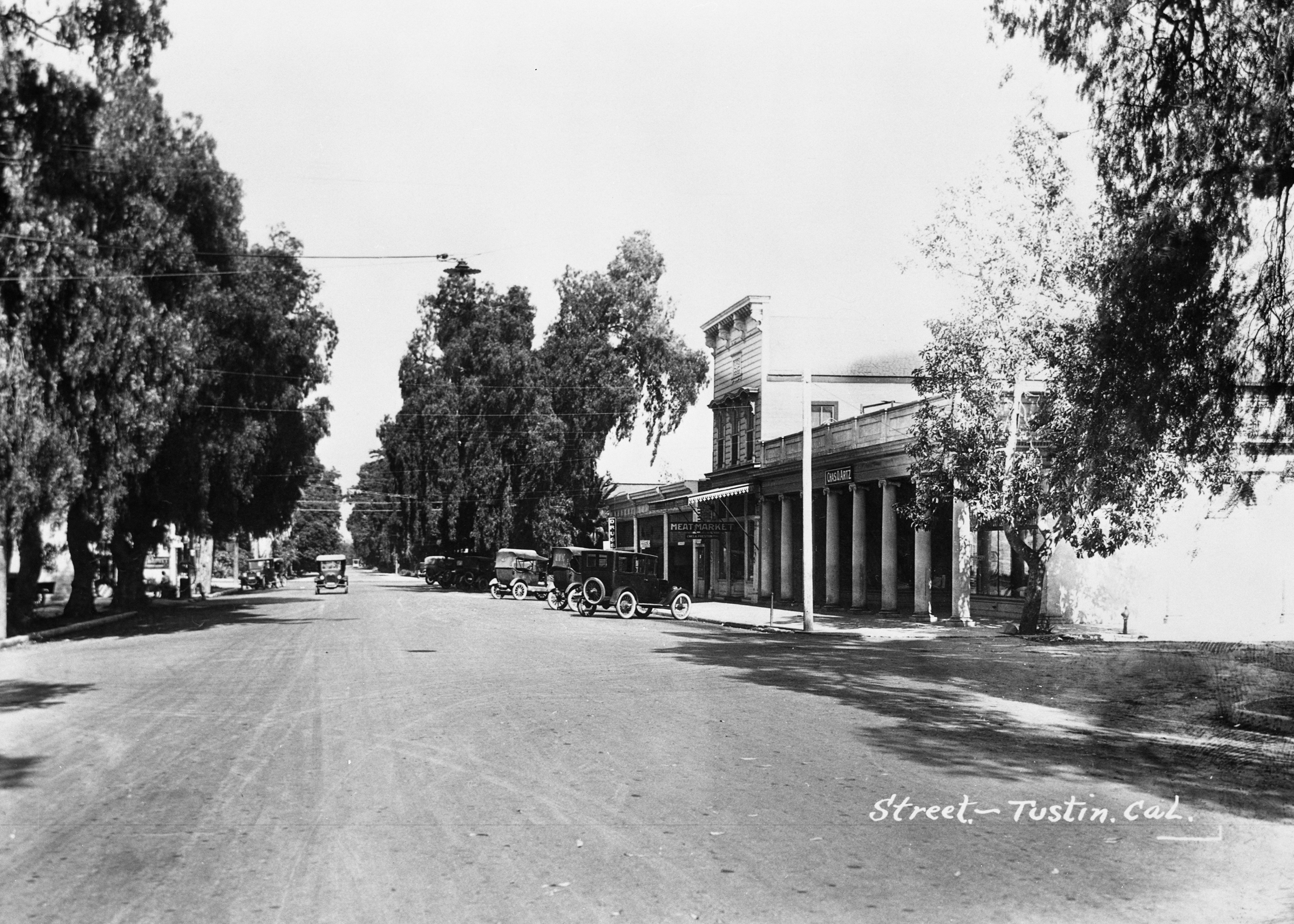 Historic Old Town Tustin street scene